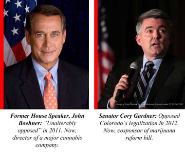 John Boehner and Cory Gardner